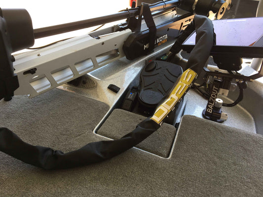 Trolling Motor Cable Management Sleeve Wrap