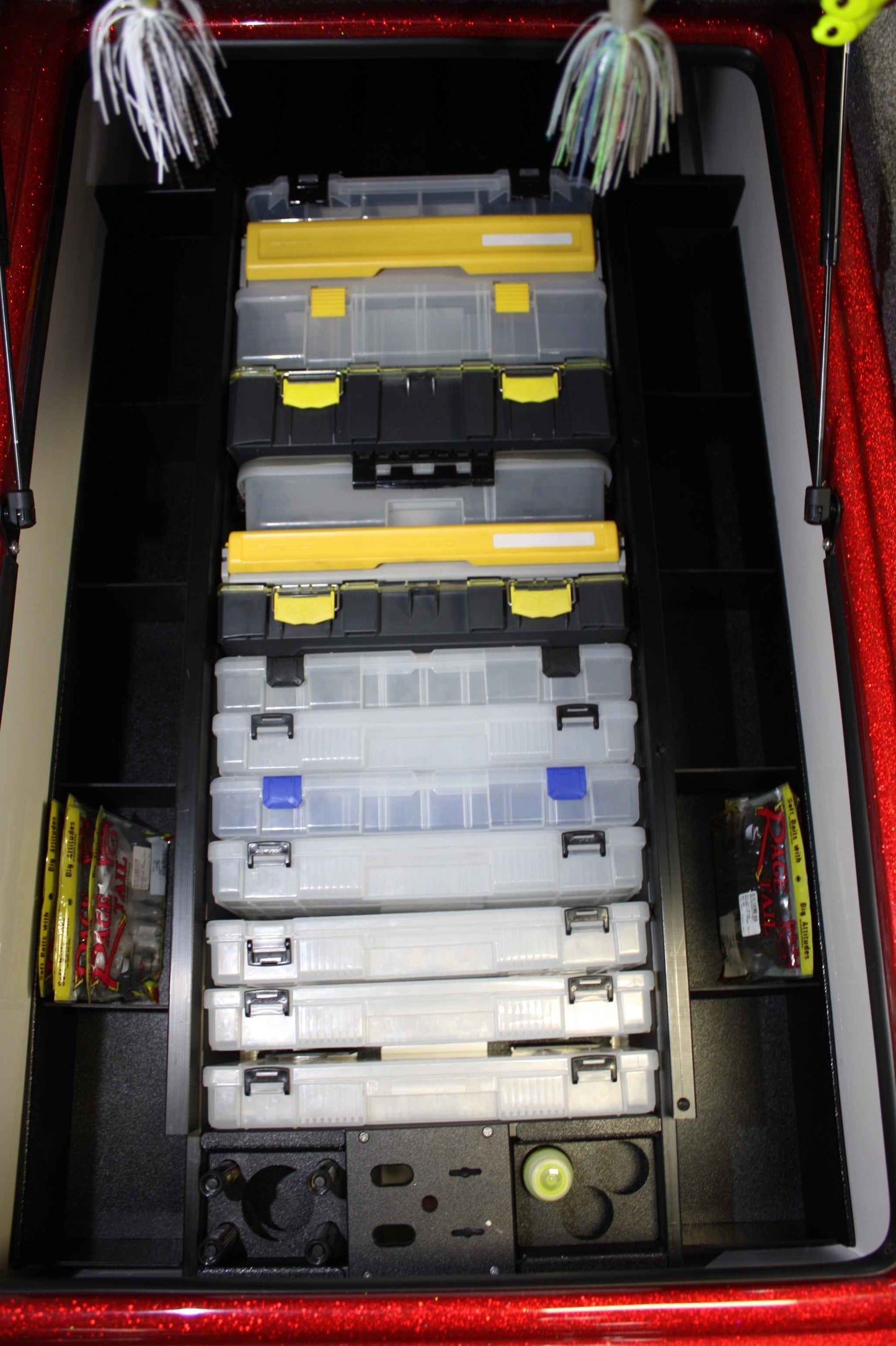 NPDFAL0012 2022 FALCON F21 PREDATOR 3700 STANDARD TACKLE TRAY RACK