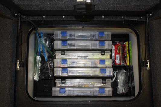 NPDSK0012 Skeeter® 2010 ZX 225, 2012-2014 ZX20/21, 2014-2016 FX, 2009-2011 ZX200 FRONT DECK COMPARTMENT 2 TRAY SYSTEM