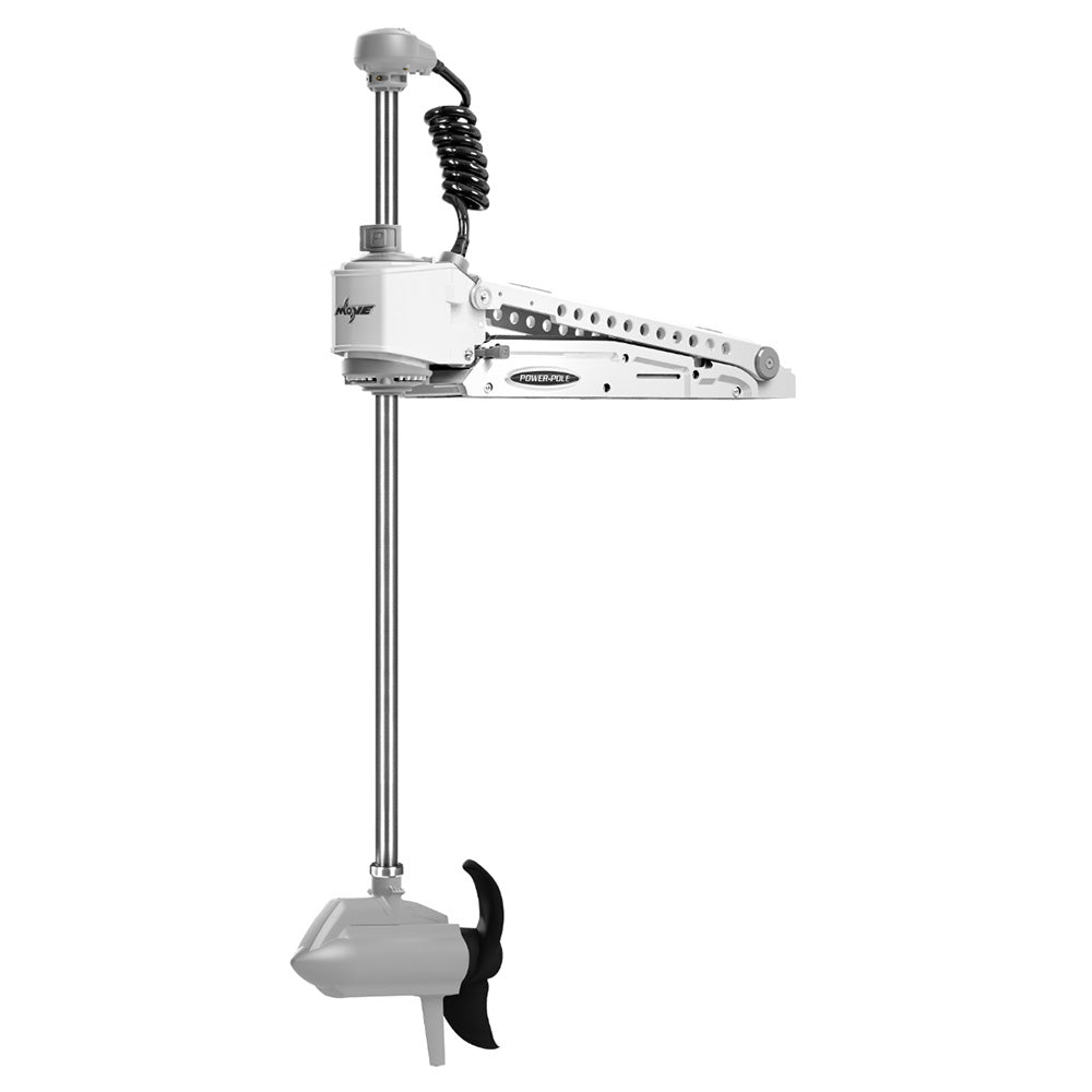 Power-Pole MOVE ZR Trolling Motor - 24/36V - 60" Shaft Length - White w/Lowrance HDI xSonic Transducer [MV-ZR-60-WT] - POSEIDON ELECTRONICS
