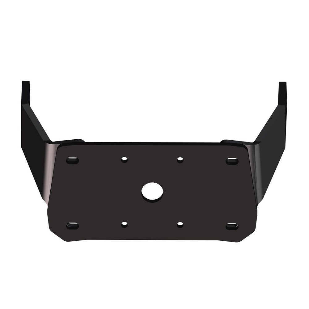 Power-Pole Pontoon Mount - 16-17.5" Riser - Black [PK-P-16175-BK]