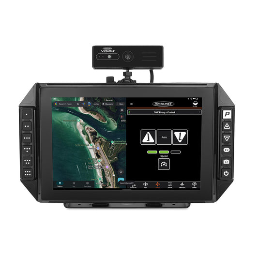 Power-Pole VISION 12 Marine Infotainment Center [DPY-VIS-12] - POSEIDON ELECTRONICS