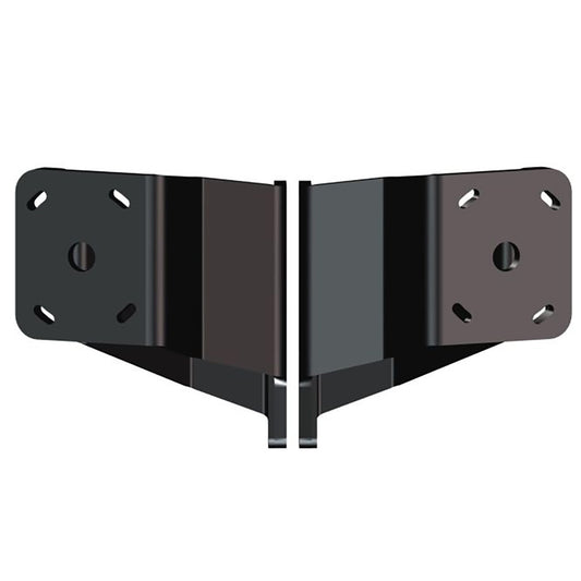 Power-Pole Dual-Braced Kit S-2-3 - Black [PKBD-S-2-3-BLK] - POSEIDON ELECTRONICS