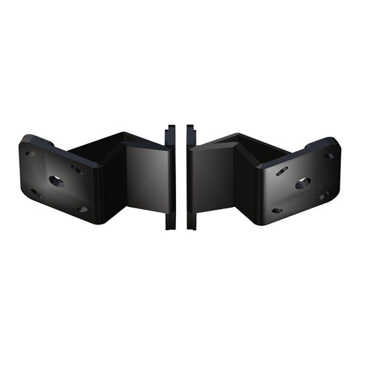 Power-Pole Dual Braced Kit S-2-6 - Black [PKBD-S-2-6-BLK] - POSEIDON ELECTRONICS