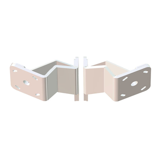 Power-Pole Dual Braced Kit S-2-6 - White [PKBD-S-2-6-WT] - POSEIDON ELECTRONICS