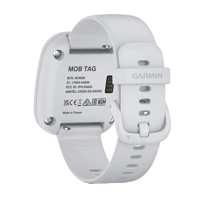 Garmin MOB Tag w/White Quick Release Band [010-02908-30] - POSEIDON ELECTRONICS