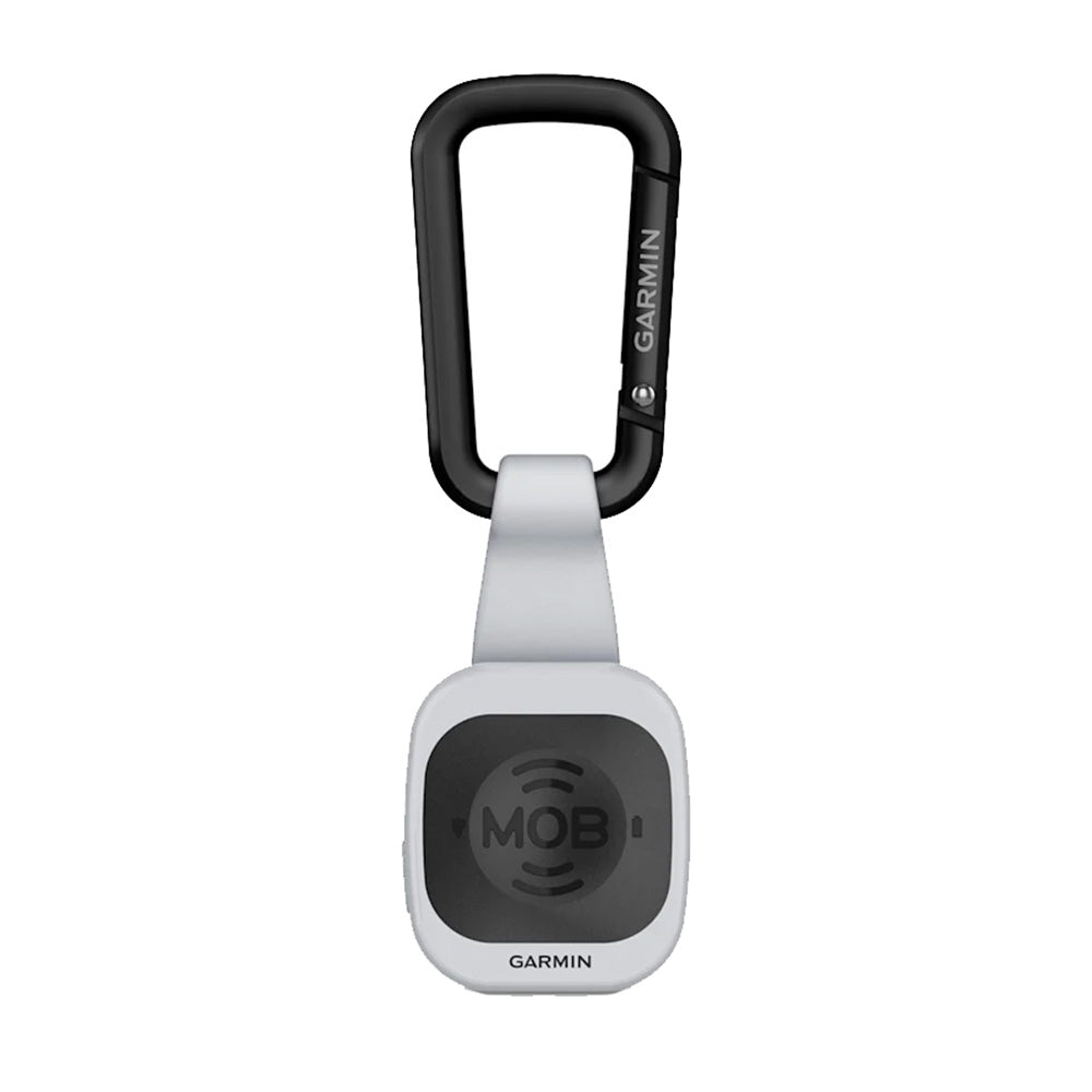 Garmin MOB Tag w/White Quick Release Band [010-02908-30] - POSEIDON ELECTRONICS