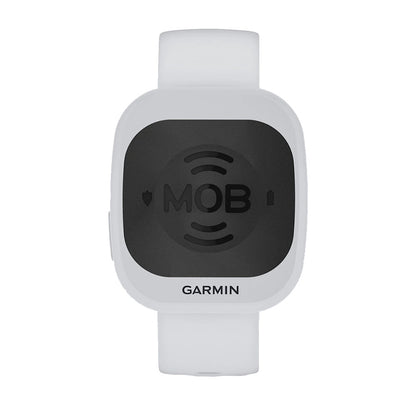 Garmin MOB Tag w/White Quick Release Band [010-02908-30] - POSEIDON ELECTRONICS