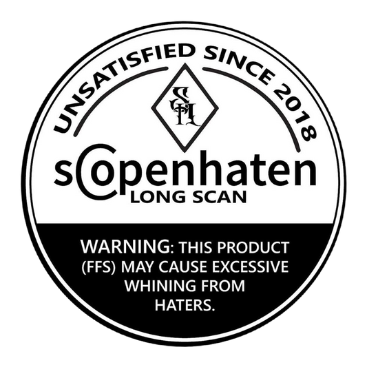 Scopenhaten sticker