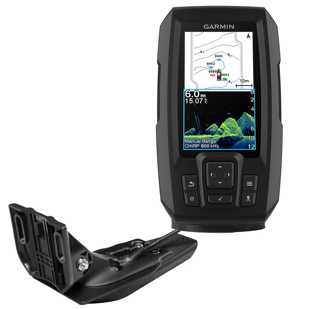 Garmin STRIKER Vivid 4cv Fishfinder w/GT20-TM [010-02550-00] - POSEIDON ELECTRONICS