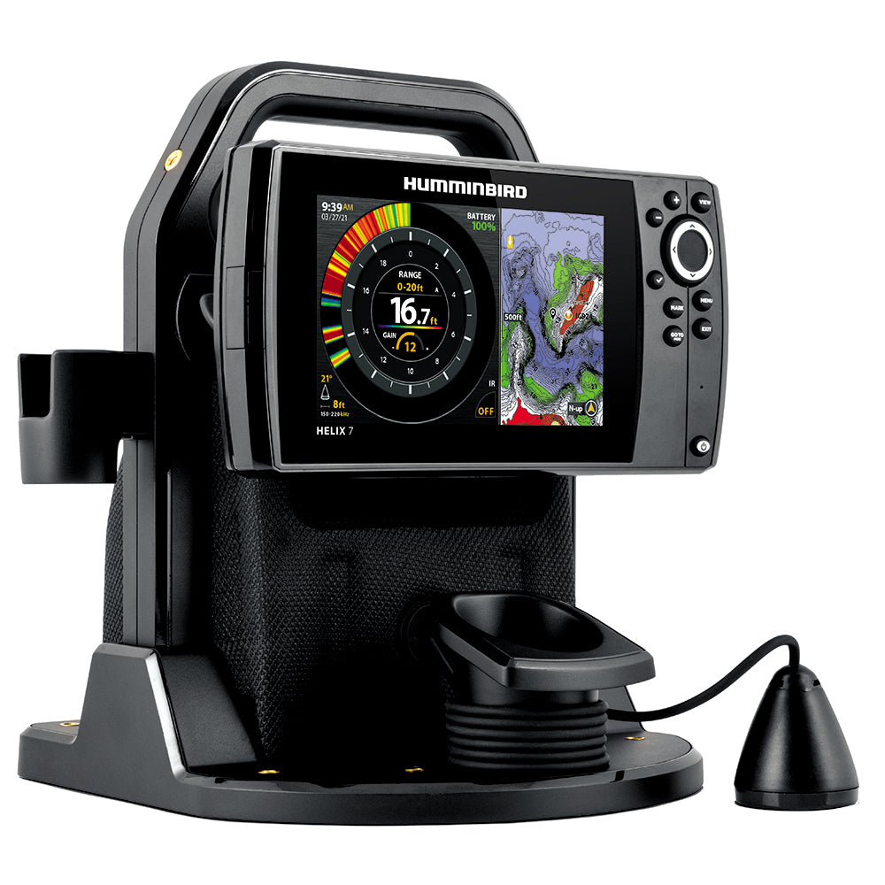 Humminbird ICE HELIX 7 CHIRP GPS G4 - Sonar/GPS Combo [411750-1] - POSEIDON ELECTRONICS