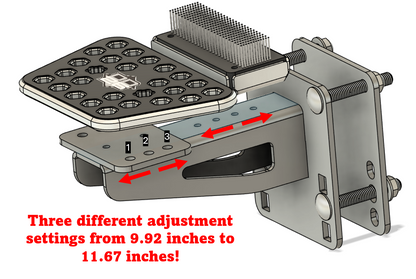 DD26 Fishing Access Step STANDARD with Kick Brush