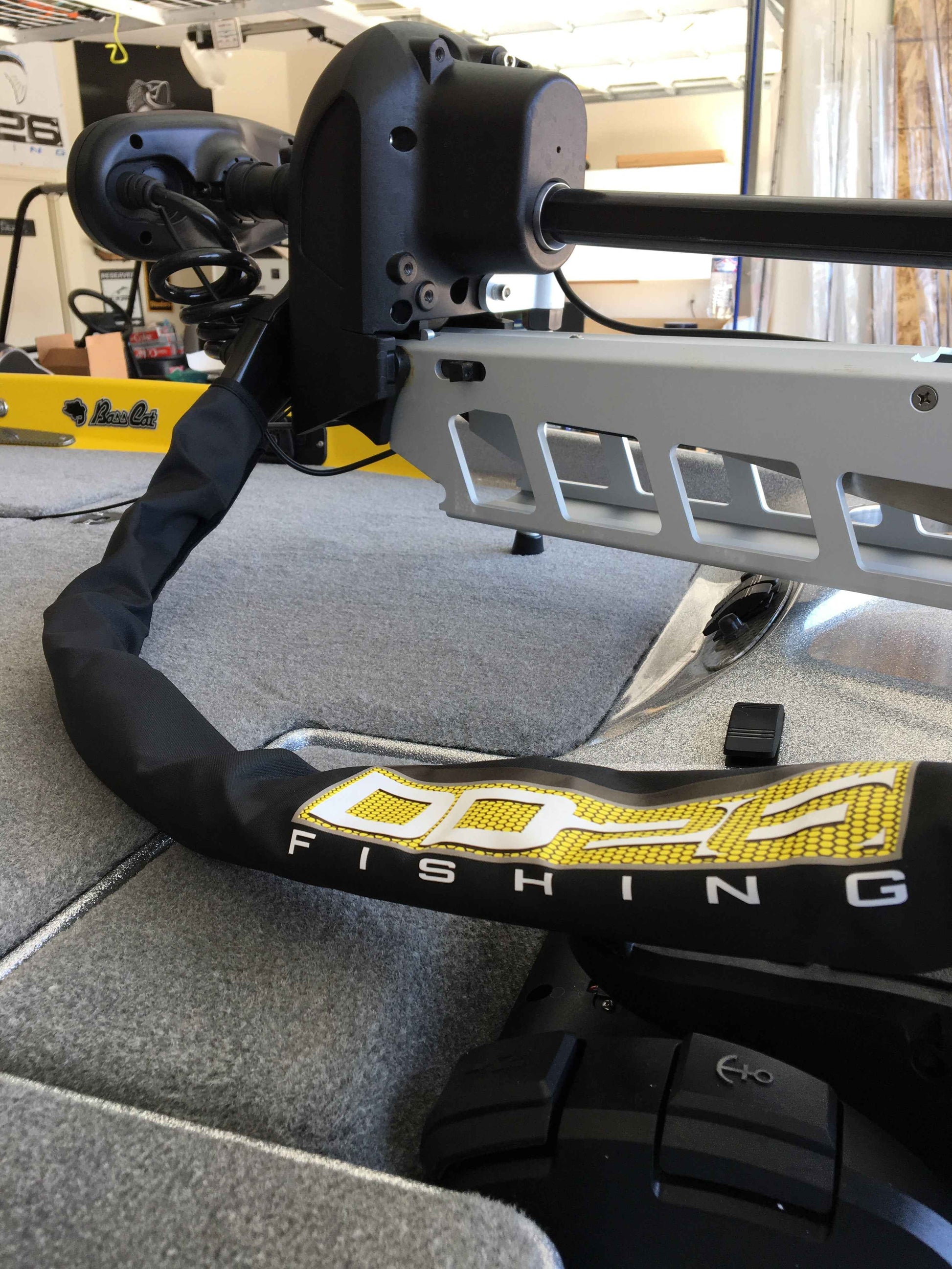 Trolling Motor Cable Management Sleeve Wrap