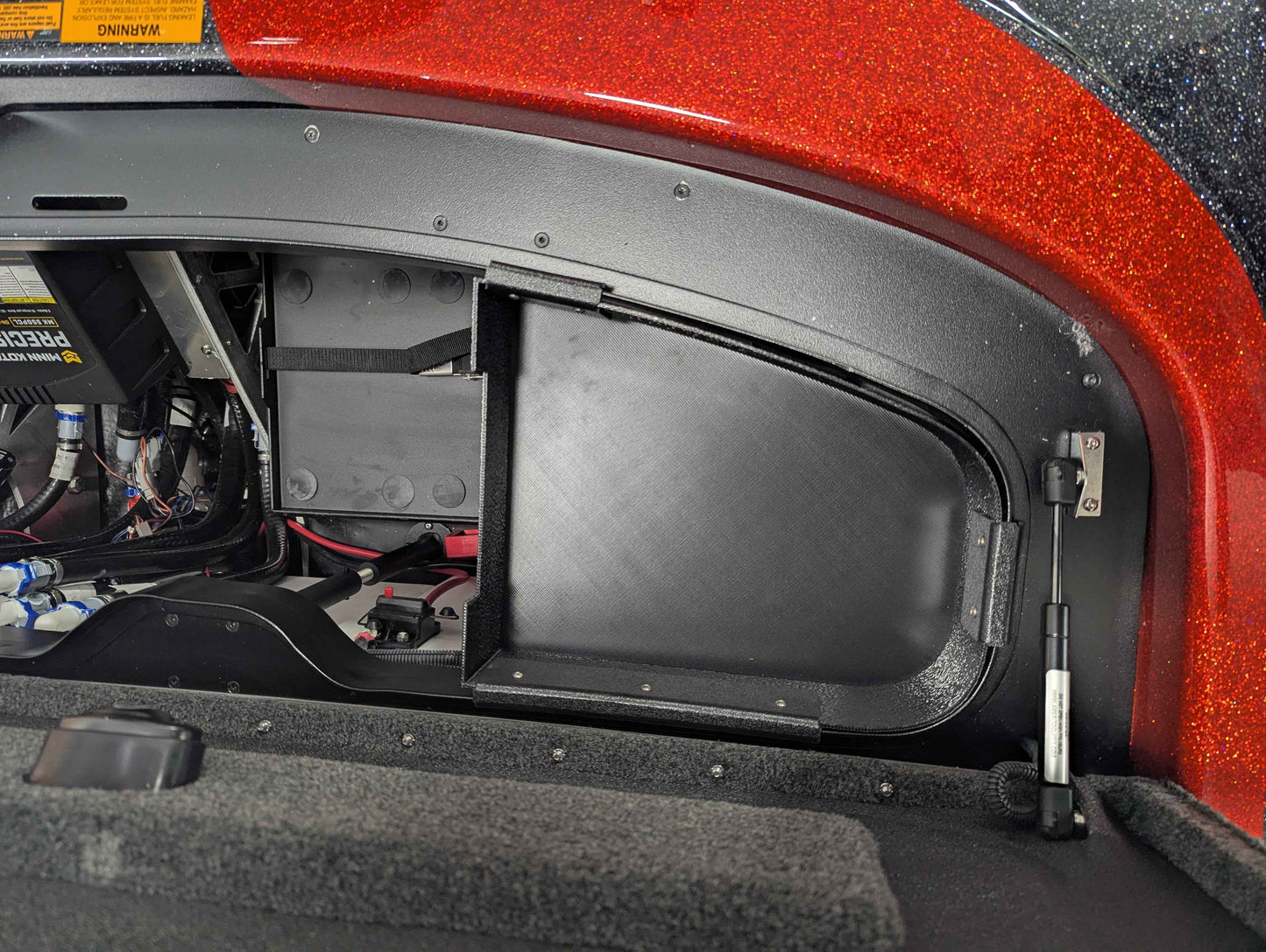 NPDSK0086 Skeeter® 2020-CURRENT FXR/2021-CURRENT ZXR BATTERY COMPARTMENT CORNER TRAY