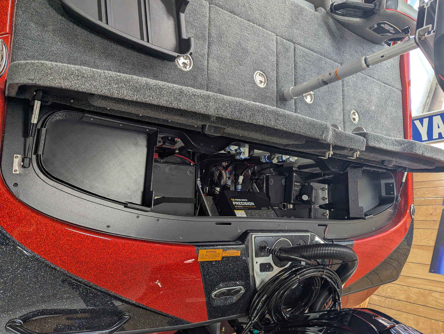 NPDSK0086 Skeeter® 2020-CURRENT FXR/2021-CURRENT ZXR BATTERY COMPARTMENT CORNER TRAY