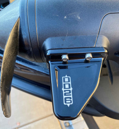 DD26 Fishing Billet Aluminum Skeg fits Garmin Force (with built in sonar) Trolling Motor