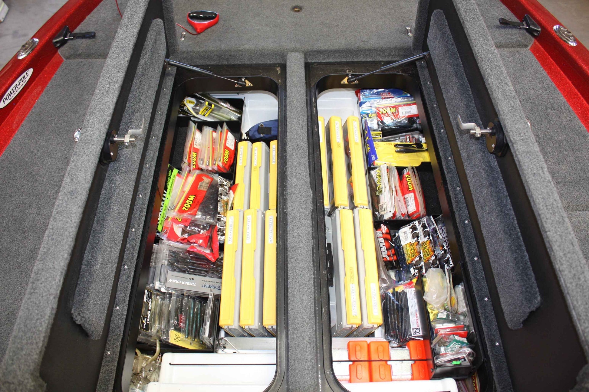 NPDSK0041 Skeeter® 2018-C ZX225/250 CENTER COMPARTMENT SOFT PLASTICS ORGANIZER SET