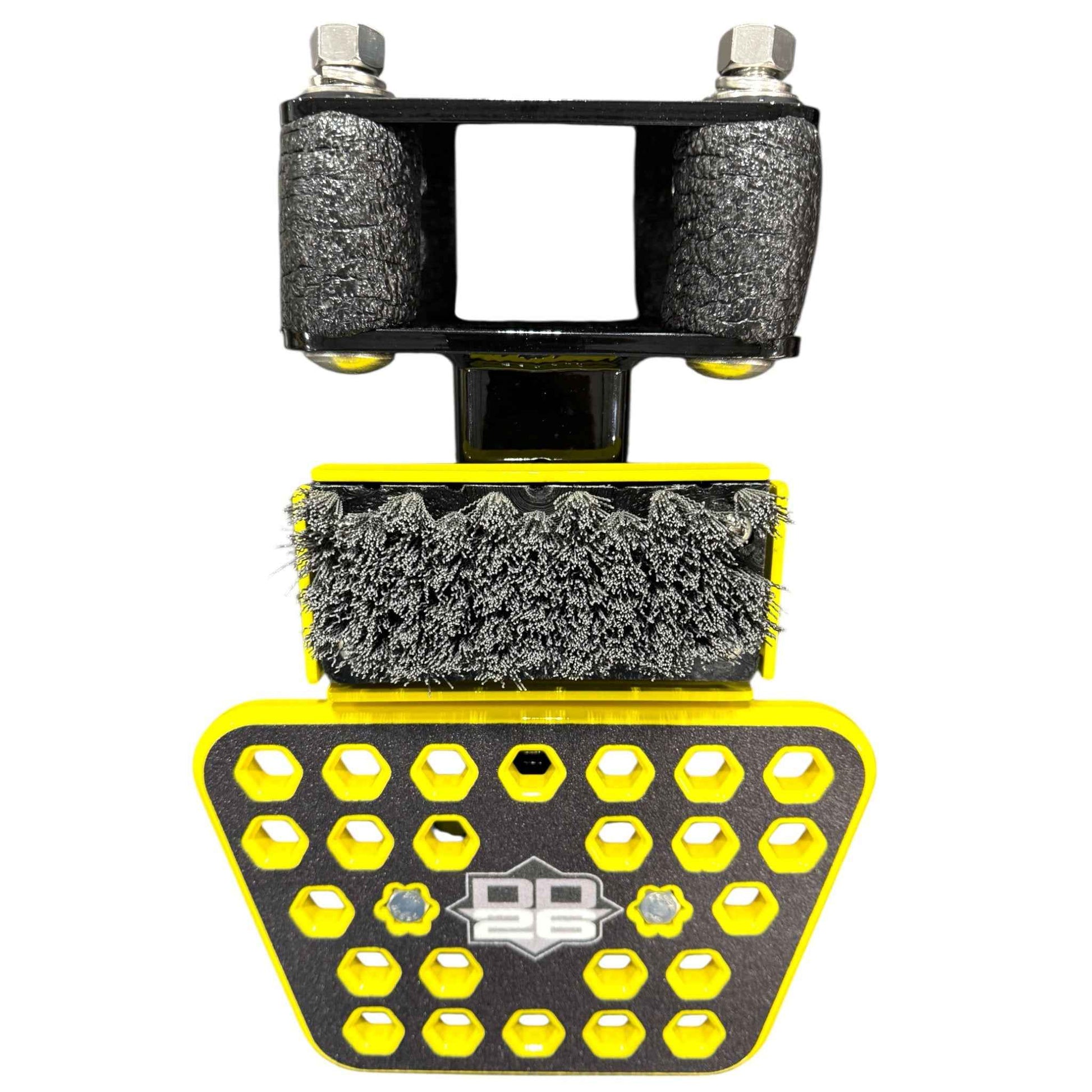 DD26 Fishing Access Step STANDARD with Kick Brush