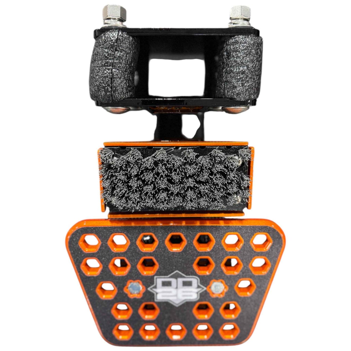 DD26 Fishing Access Step STANDARD with Kick Brush