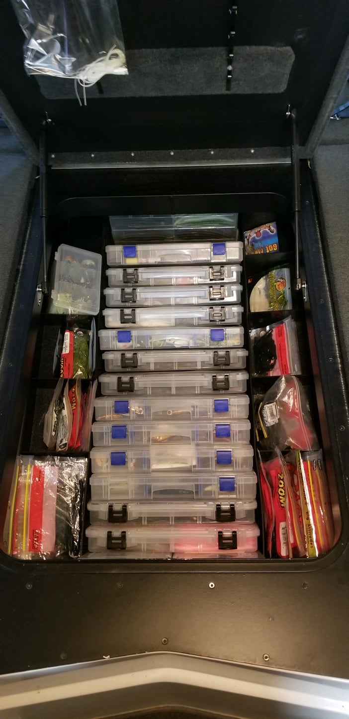 NPDSK0002 Skeeter® 15-17 ZX225/250 CENTER COMPARTMENT SOFT PLASTICS ORGANIZER SET