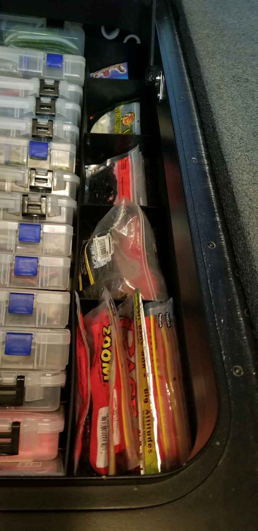 NPDSK0002 Skeeter® 15-17 ZX225/250 CENTER COMPARTMENT SOFT PLASTICS ORGANIZER SET