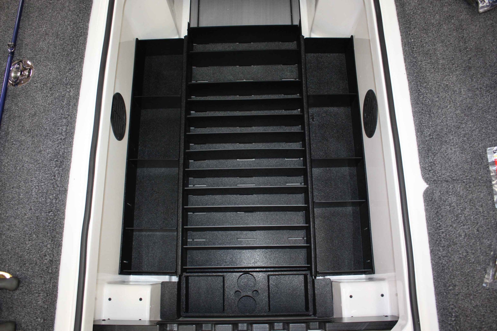 NPDRANG0015 2023-2025 Ranger® Z521 / 520 R FRONT DECK CENTER COMPARTMENT TACKLE STORAGE TRAY SYSTEM
