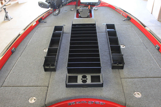 NPDRANG0005 2015-2021 Ranger®  Z521C/L ANGLED FRONT DECK CENTER COMPARTMENT TACKLE STORAGE TRAY SYSTEM