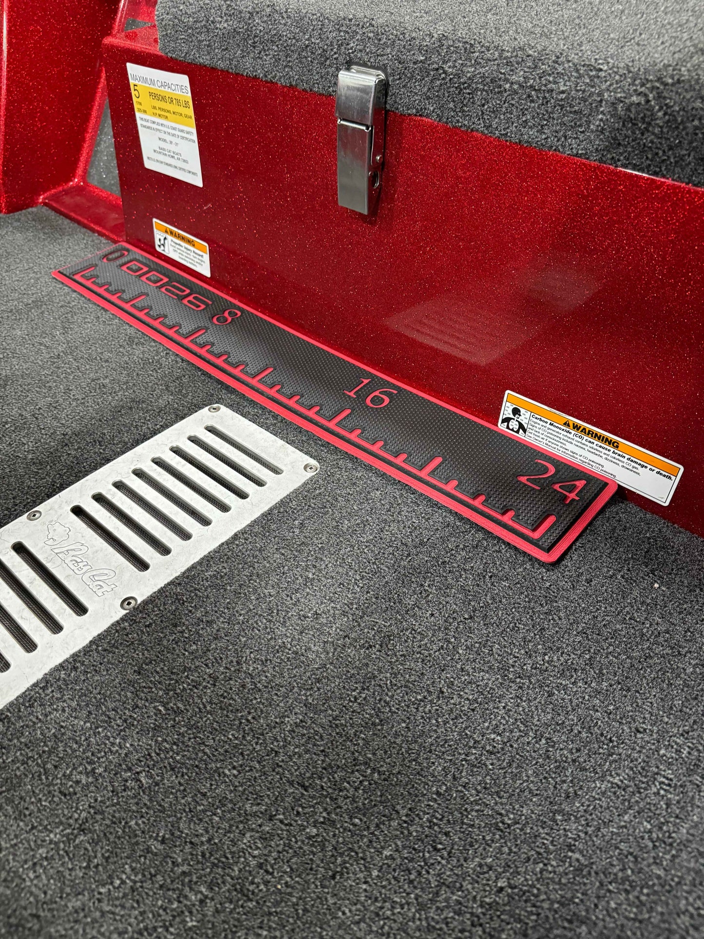 DD26 Fishing SeaDek Carpet Ruler