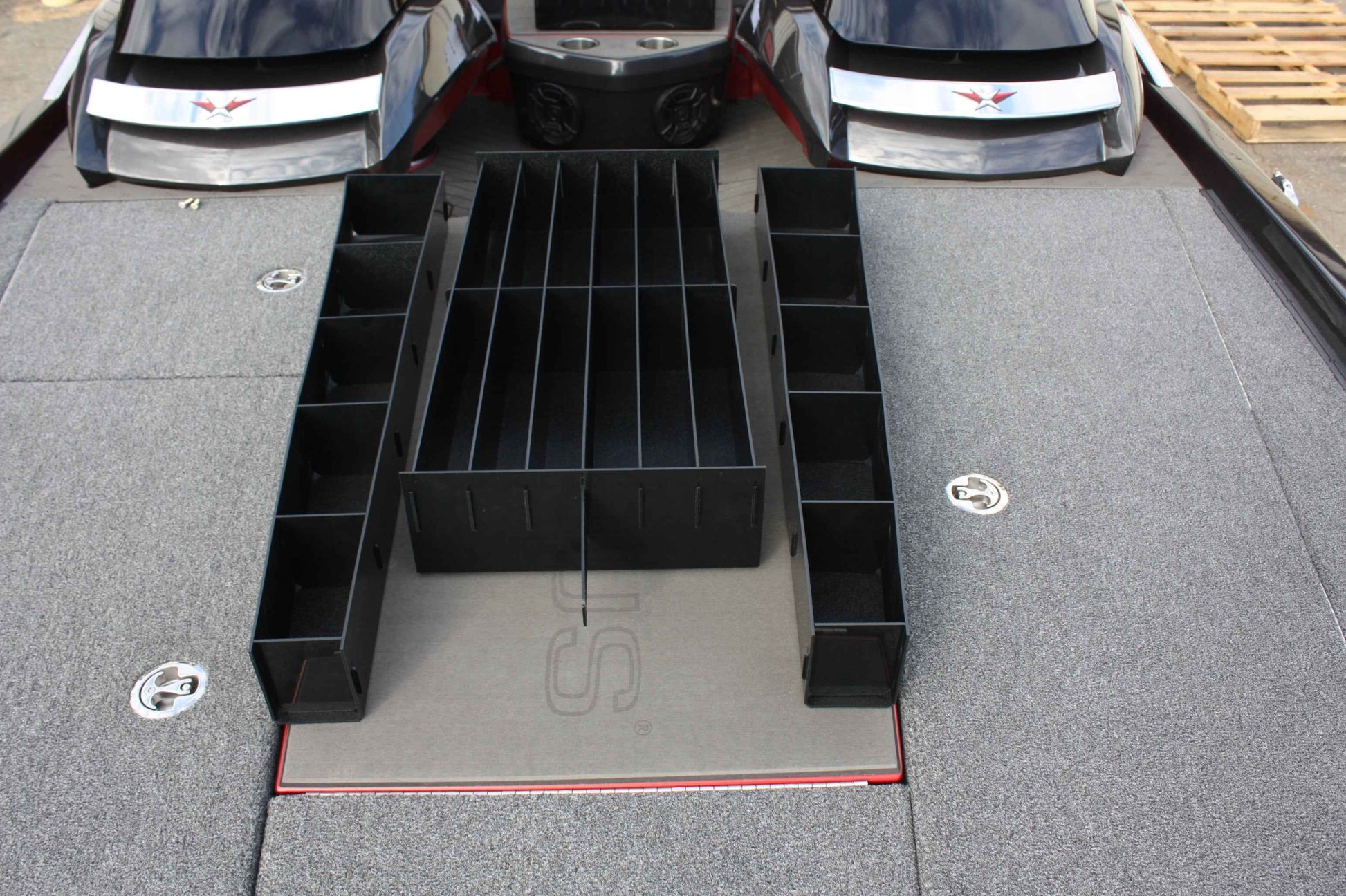 NPDVX0005 CENTER VEXUS® VX20/21 CENTER COMPARTMENT PLANO BOX AND SOFT PLASTICS ORGANIZER KIT