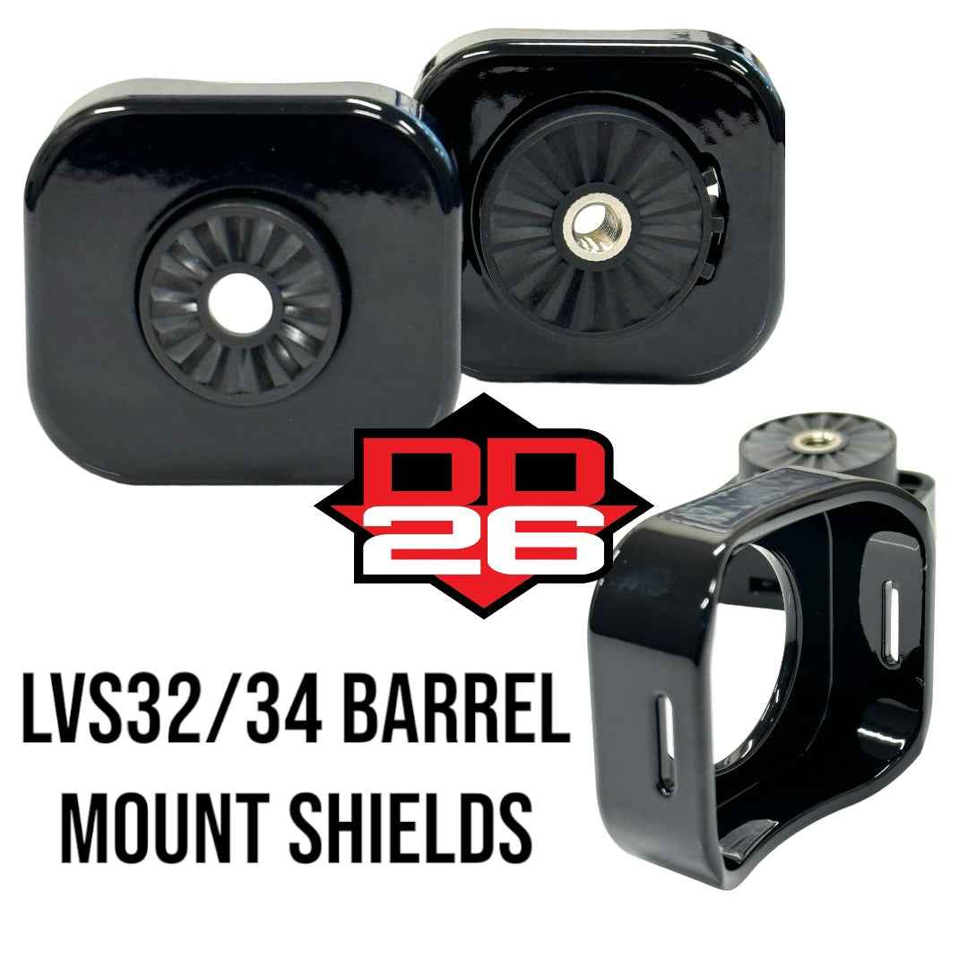 DD26 Fishing Garmin LVS32 and LVS34 Barrel Mount Shields