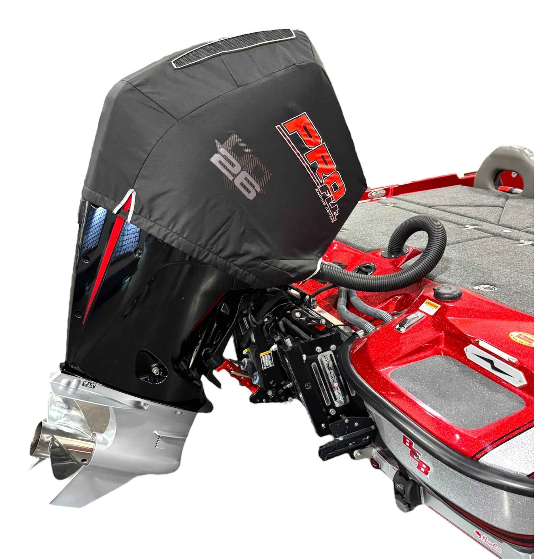PRO Fit Engine Cover by DD26 Fishing fits the Mercury 4-Stroke Pro XS 200-300, V8 Engines