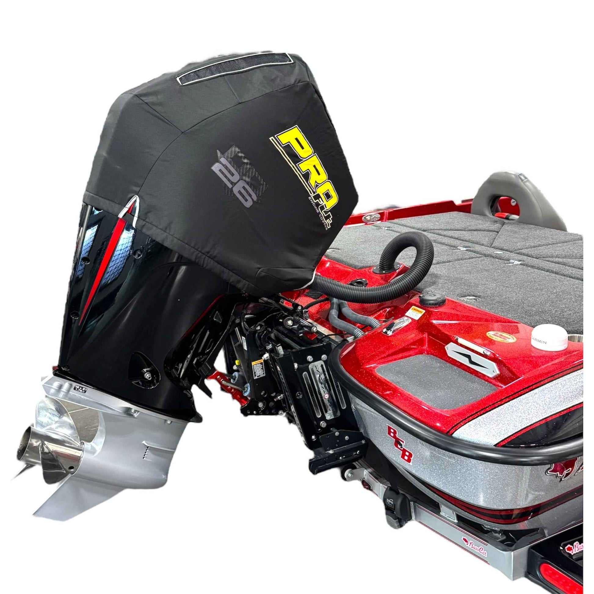 PRO Fit Engine Cover by DD26 Fishing fits the Mercury 4-Stroke Pro XS 200-300, V8 Engines