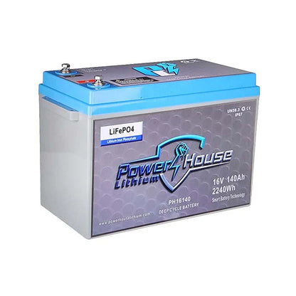 PowerHouse Lithium 16V 140Ah Deep Cycle Battery   (5 to 8 devices)