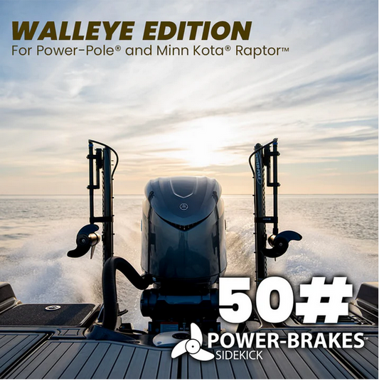Walleye Edition Bundle SIDEKICK™ Bundle 50# motors | Power-Brakes™
