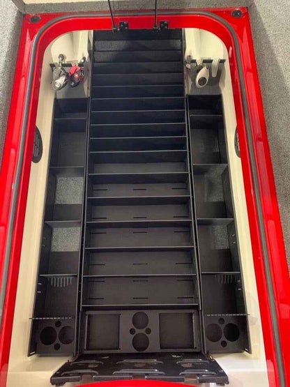 NPDRANG0028 2015-2021 Ranger® Z521 C/L   FRONT DECK CENTER COMPARTMENT TACKLE STORAGE TRAY SYSTEM