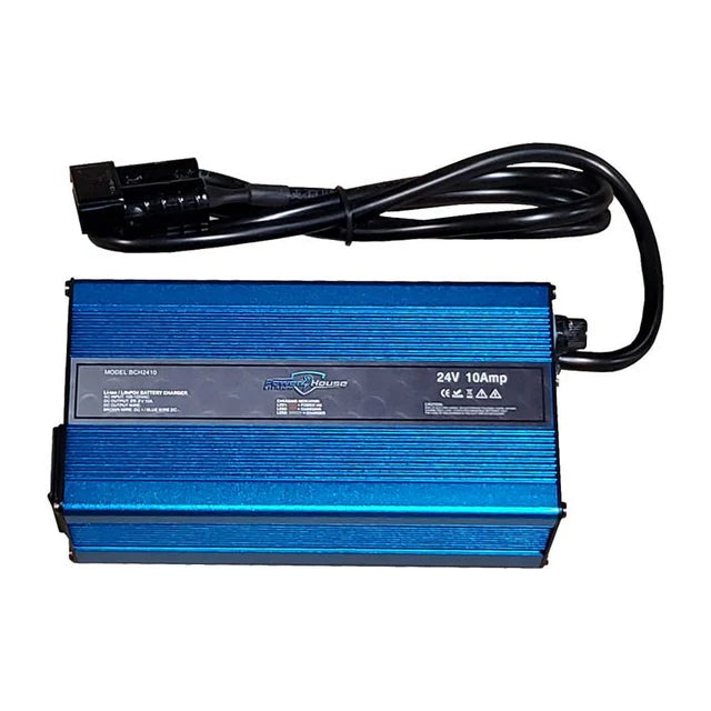 PowerHouse Lithium 24V Non-Waterproof AC Charger - 10AMP