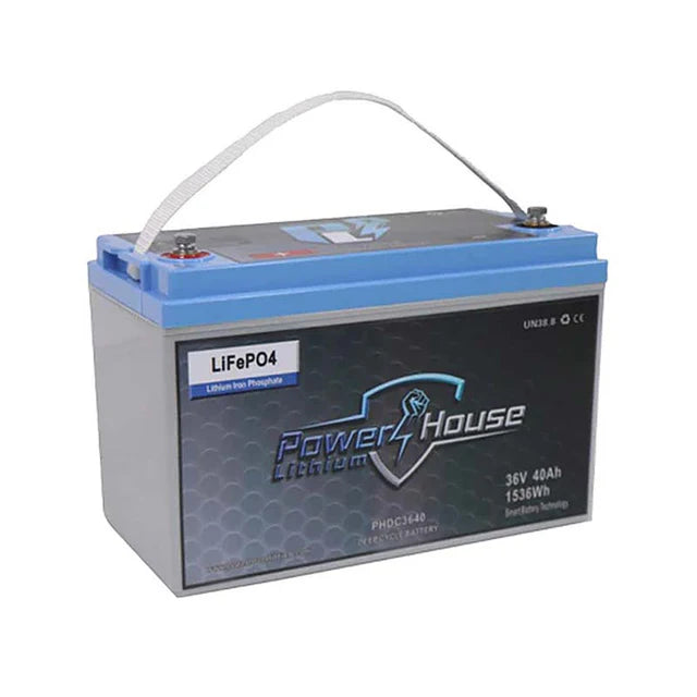 PowerHouse Lithium 36V 40Ah Deep Cycle Battery - POSEIDON ELECTRONICS